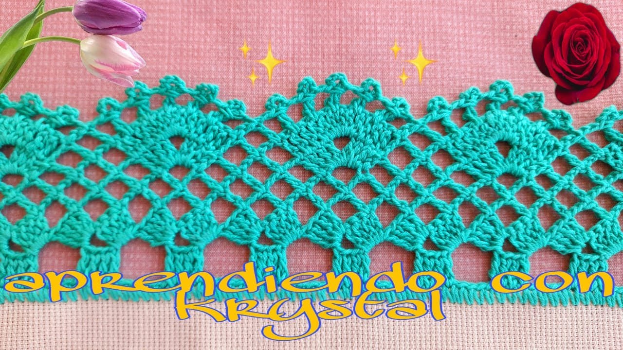orilla para servilleta #43/ nuevo color/ originales y únicas te encantara es hermosa 🐳🐝🌷🌿🌻