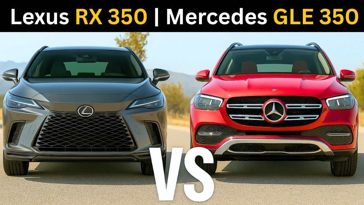 2025 Lexus RX350 vs GLE 350   Luxury SUV Comparison   Design, Performance, Features & More! 1