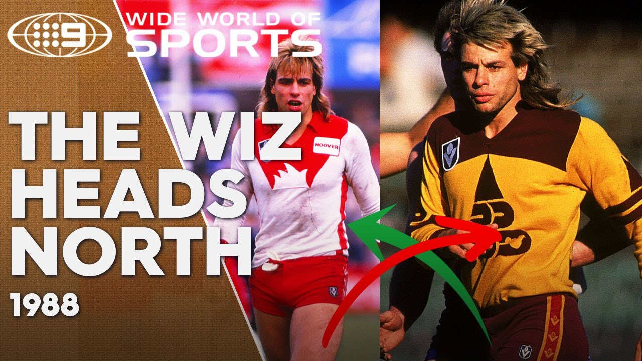 The Wiz leaves the Swans for the Bears - 1988 | Footy on Nine