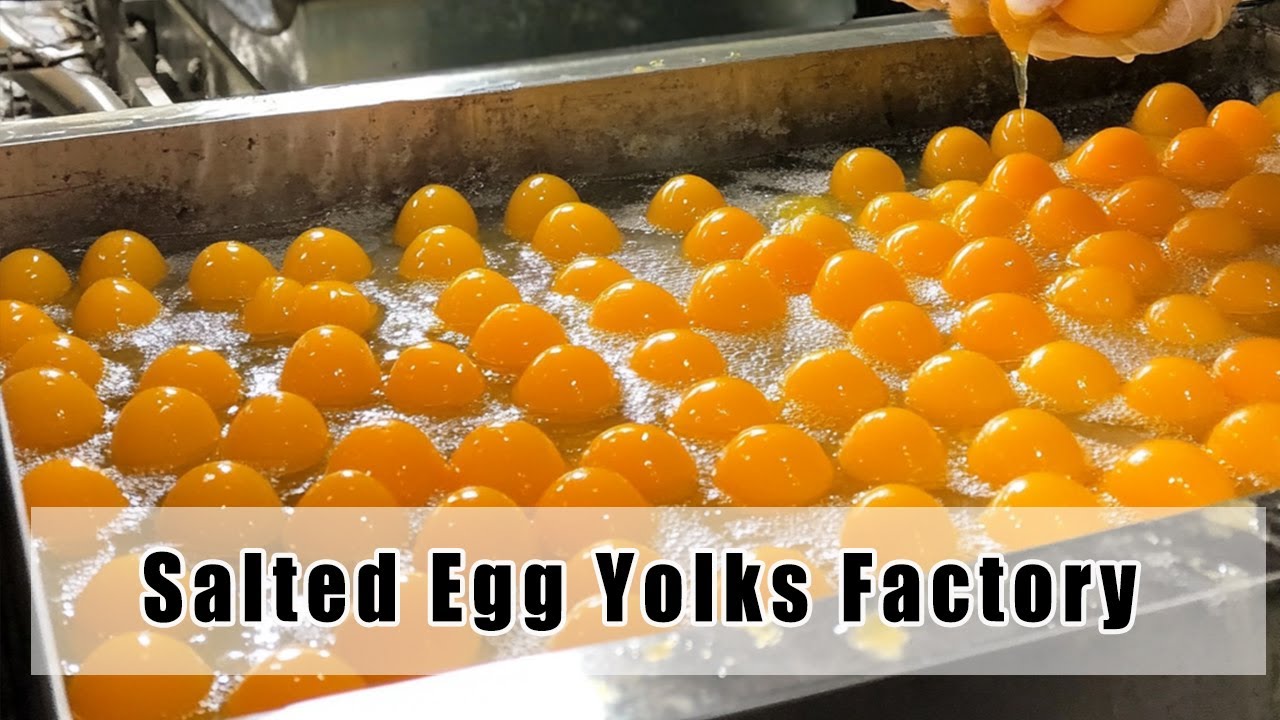 How Salted Egg Yolks Are Made