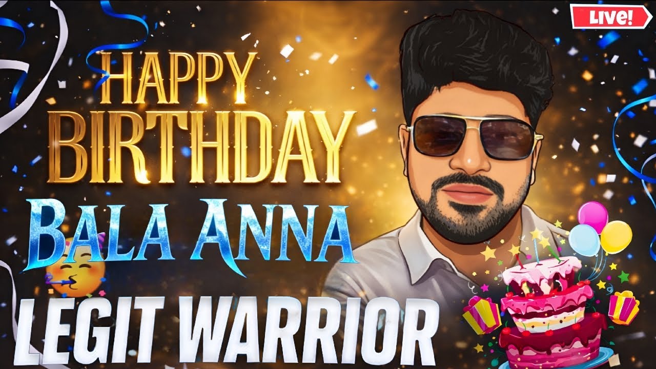 இனிய பிறந்தநாள் வாழ்த்துக்கள் பாலா அண்ணா 🫂 🎉🎂🎊