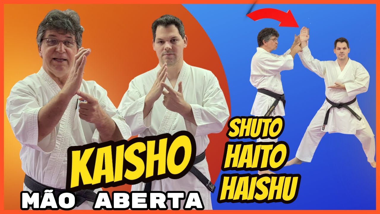 Kaisho - Armas Naturais de Mão Aberta no Karate Goshin | BDK - Karate Gabriche