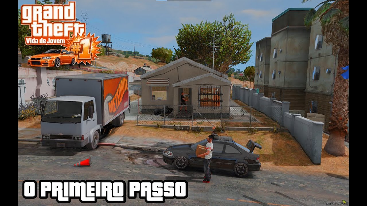GTA V - VIDA DE JOVEM EP 1 | O PRIMEIRO PASSO