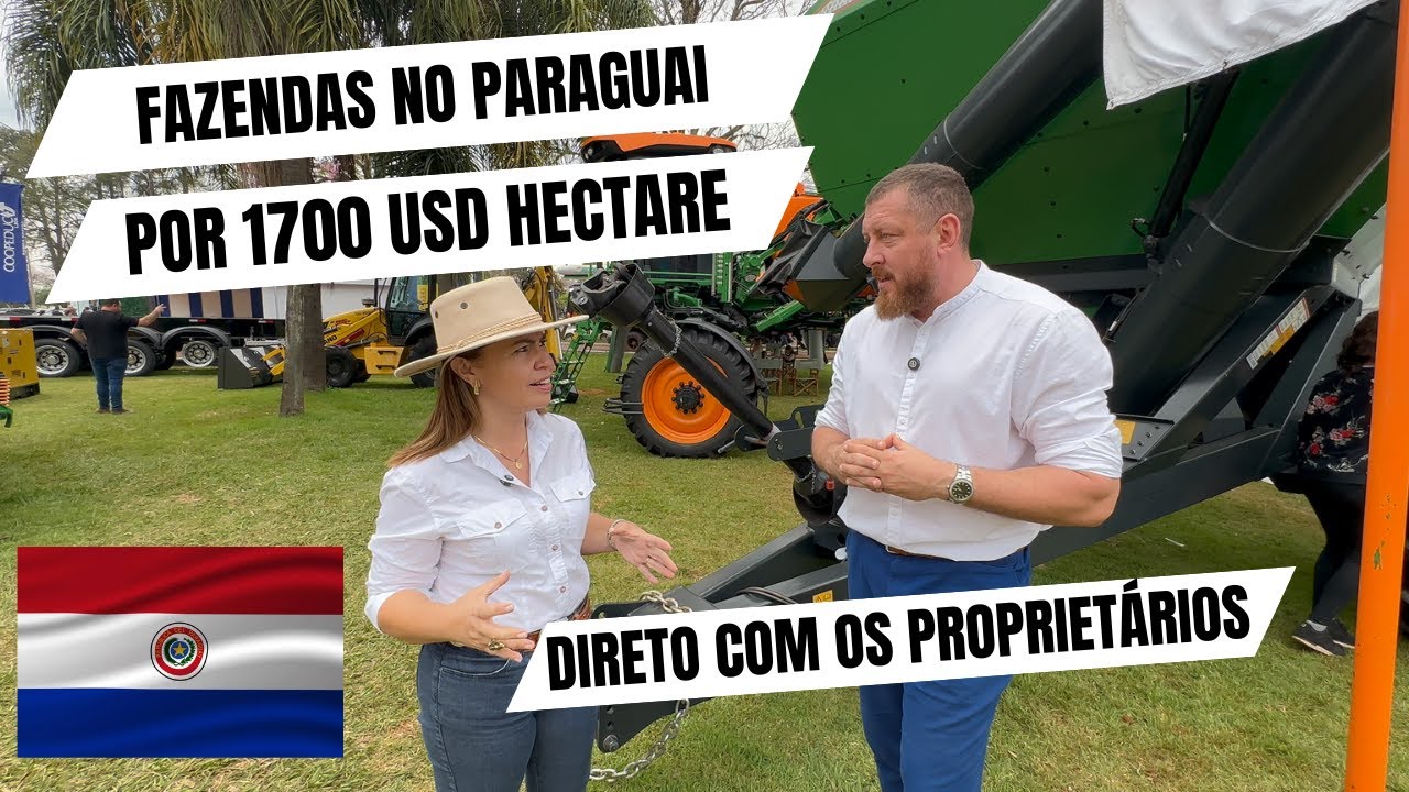 OPORTUNIDADE &Uacute;NICA NO PARAGUAI FAZENDAS A PARTIR DE 1700 USD O HECTARE