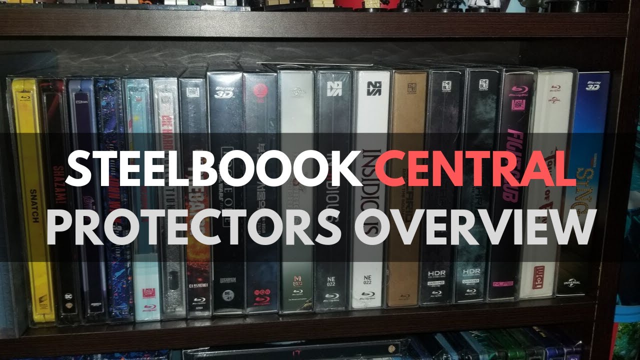 How to protect your steelbooks with Steelbook Central Protectors