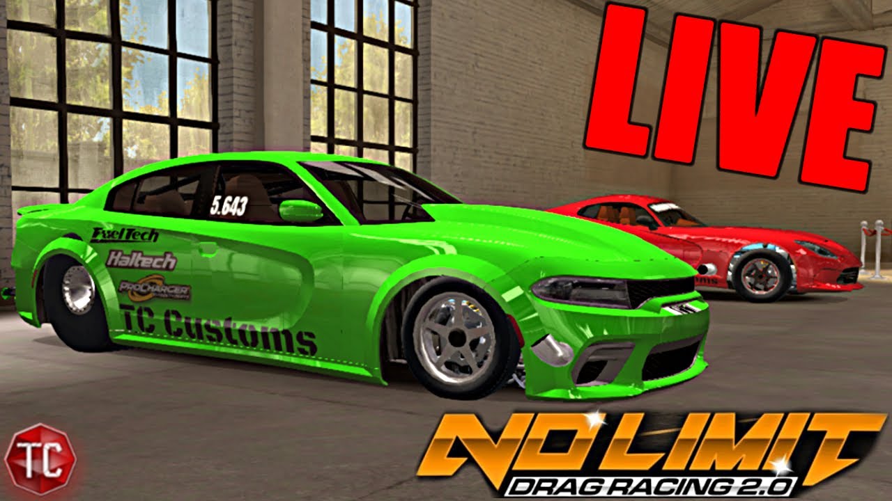 No Limit Drag Racing 2.0 LIVE: NEW UPDATE! FAST NEW CHARGER, OPEN RACES, NEW BUILDS & MORE!