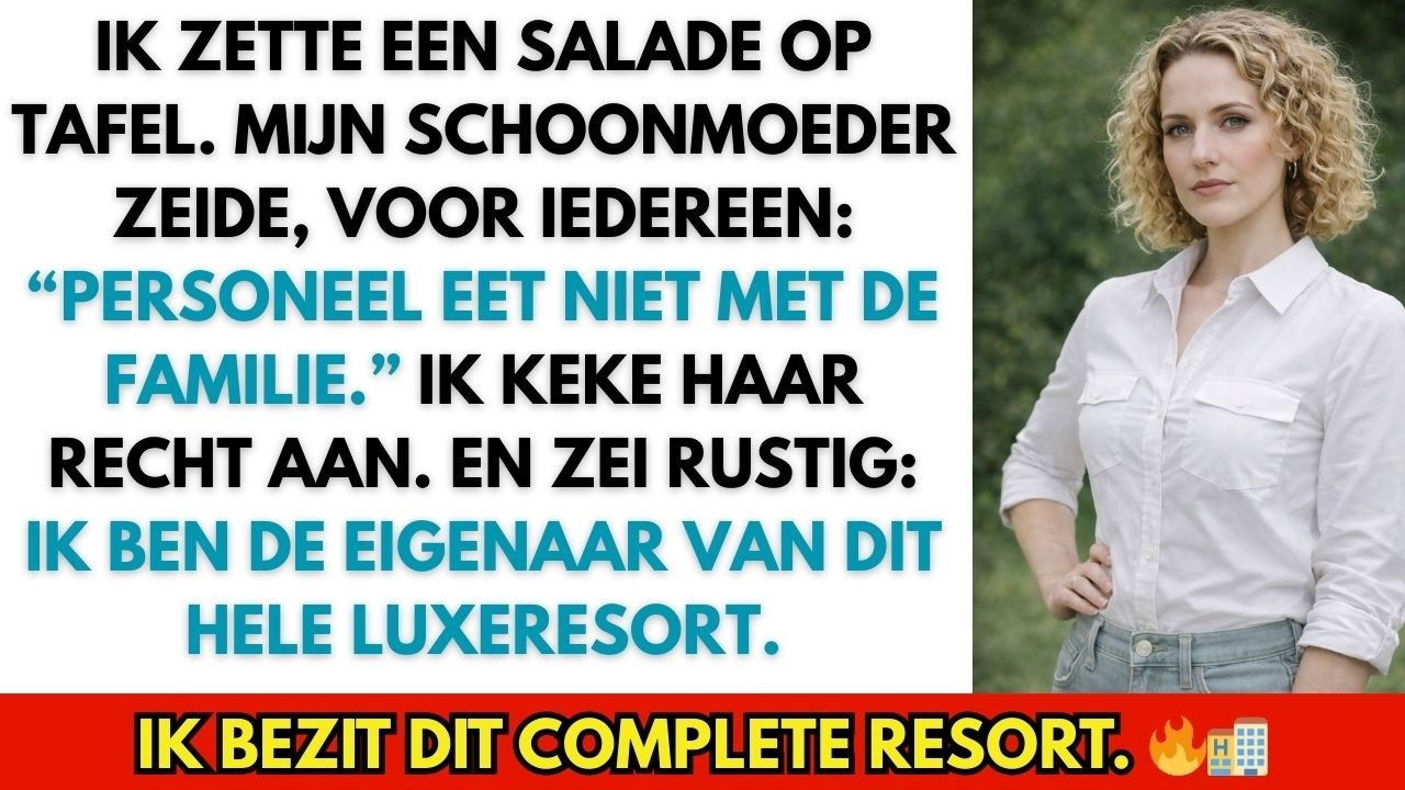 Ze noemden me hun huishoudster — dus kocht ik het resort waar ze elk jaar vakantie vieren
