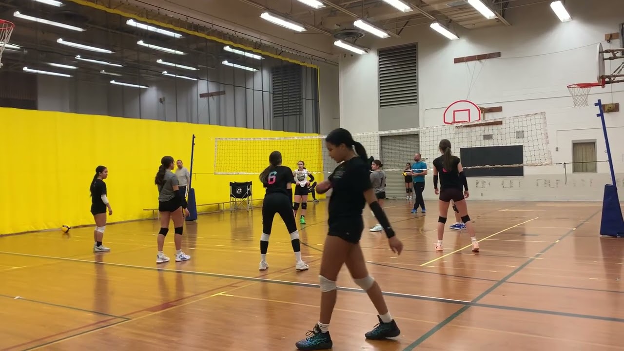 M4-09  march 4/2026  16u humana blaze /  practice game  / toronto / humana volleyball academy 