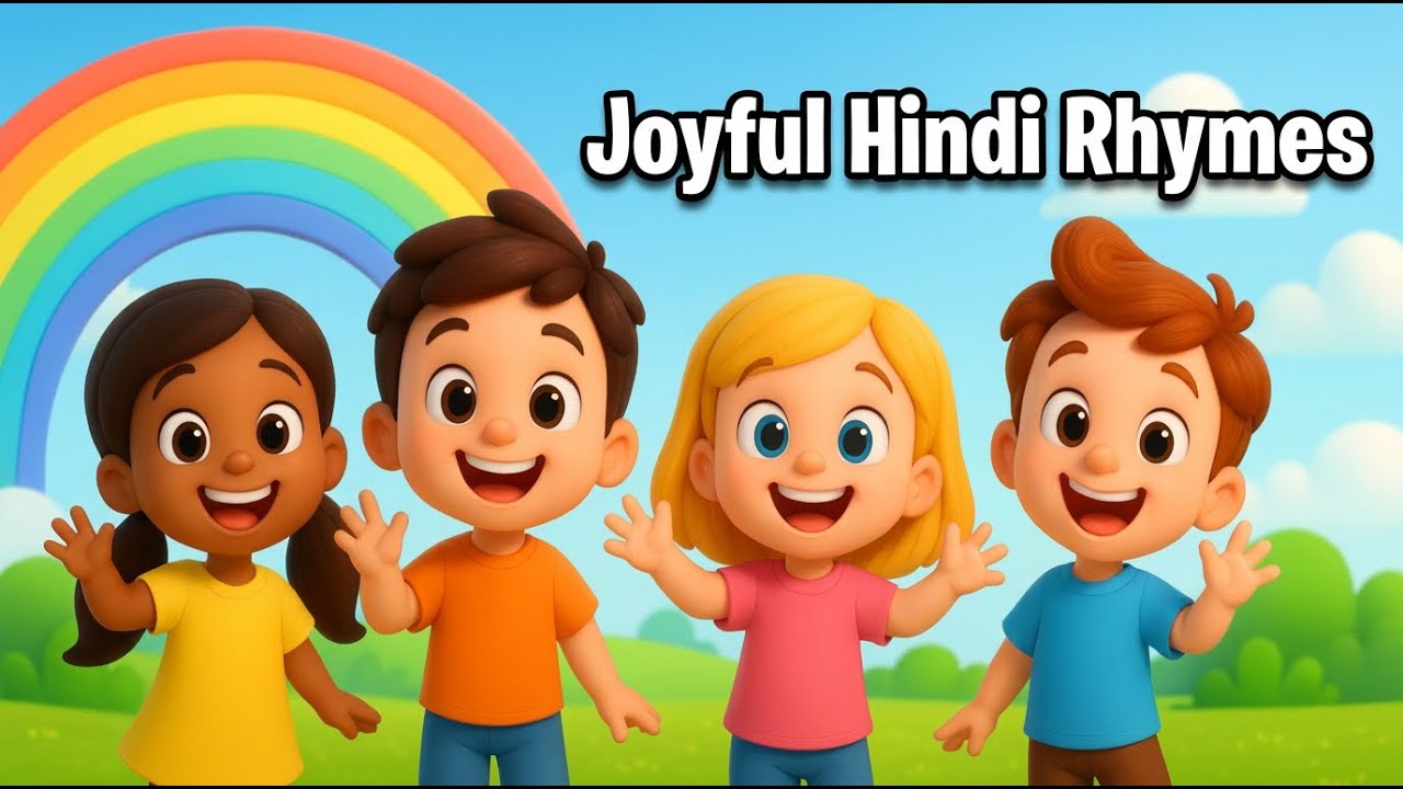 Best Hindi Rhymes For Kids | Nursery Rhymes In Hindi | Baby Songs