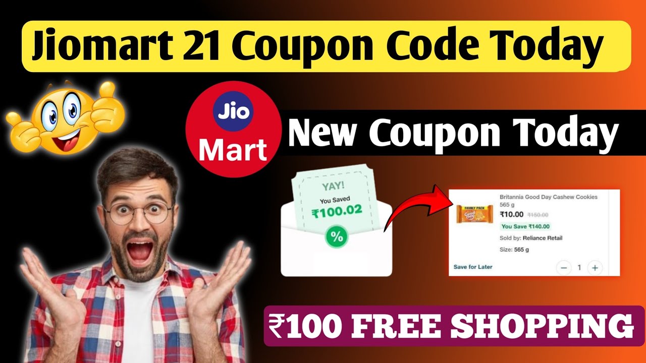 Jiomart 21 New Coupon Code Today 🔥| Jiomart 100 Free Shopping | Jiomart 100 off coupon Today 