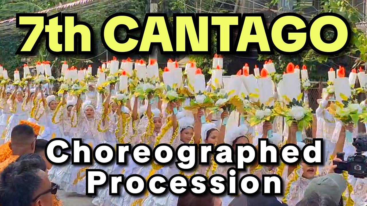 7th CANTAGO Festival/Choreographed Procession/Barangay Mohon & Sta. Ana