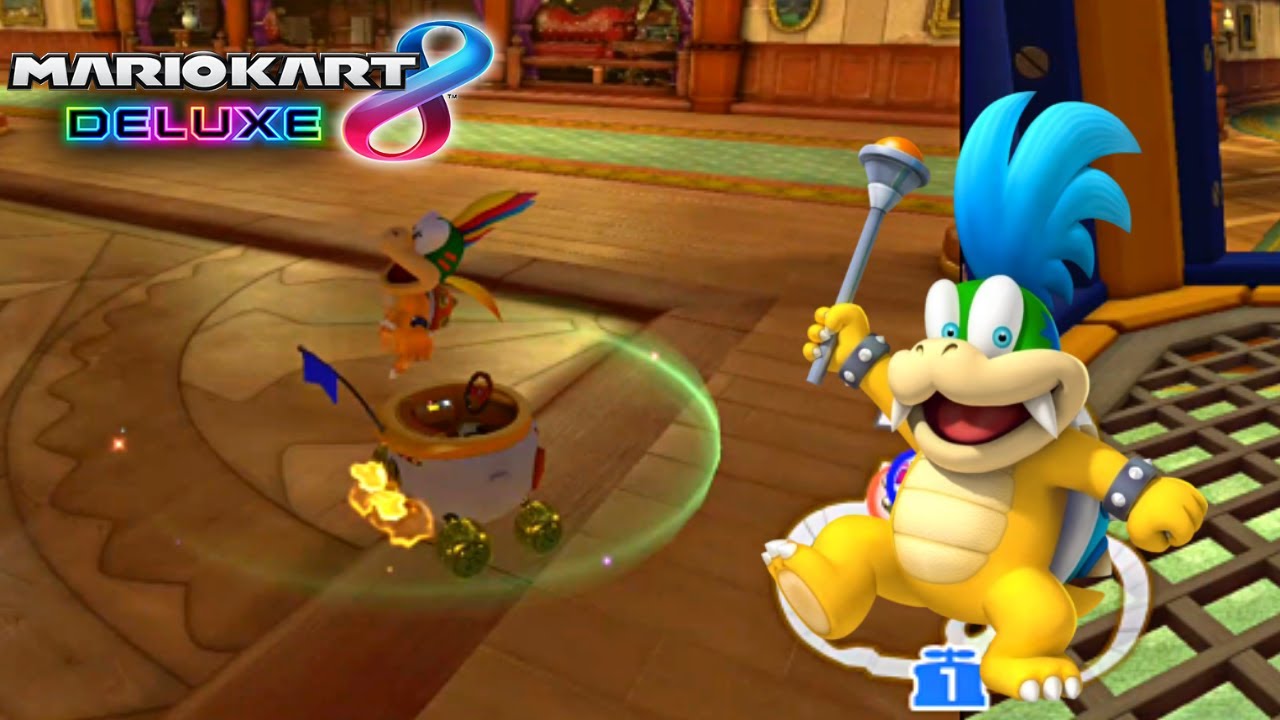 Mario Kart 8 Renegade Roundup as Larry and Lemmy (Clown Karts EVERYWHERE!!)