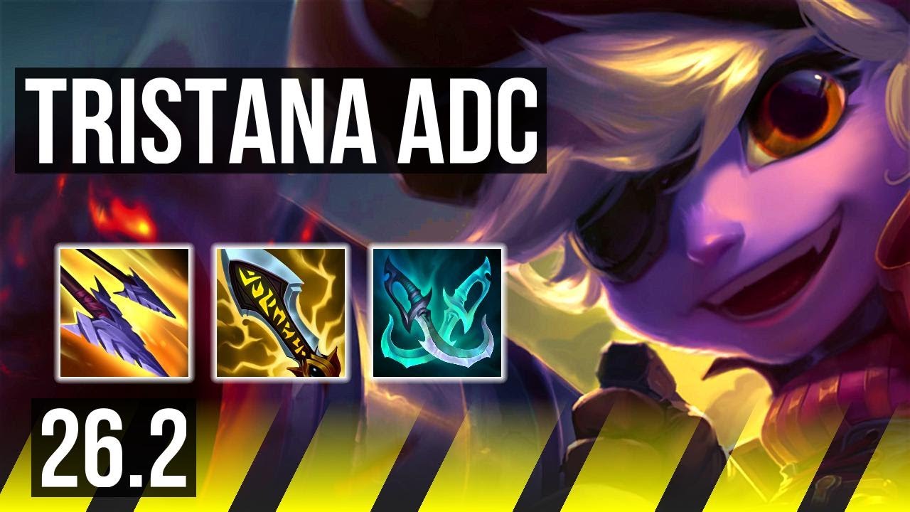 TRISTANA & Yuumi vs YUNARA & Janna (ADC) | 55K damage | EUW Grandmaster | 26.2