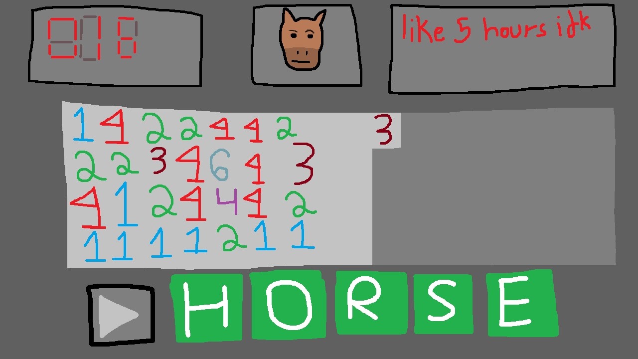 Day 48 of seeing if the wordle is horse (SPOILERS)