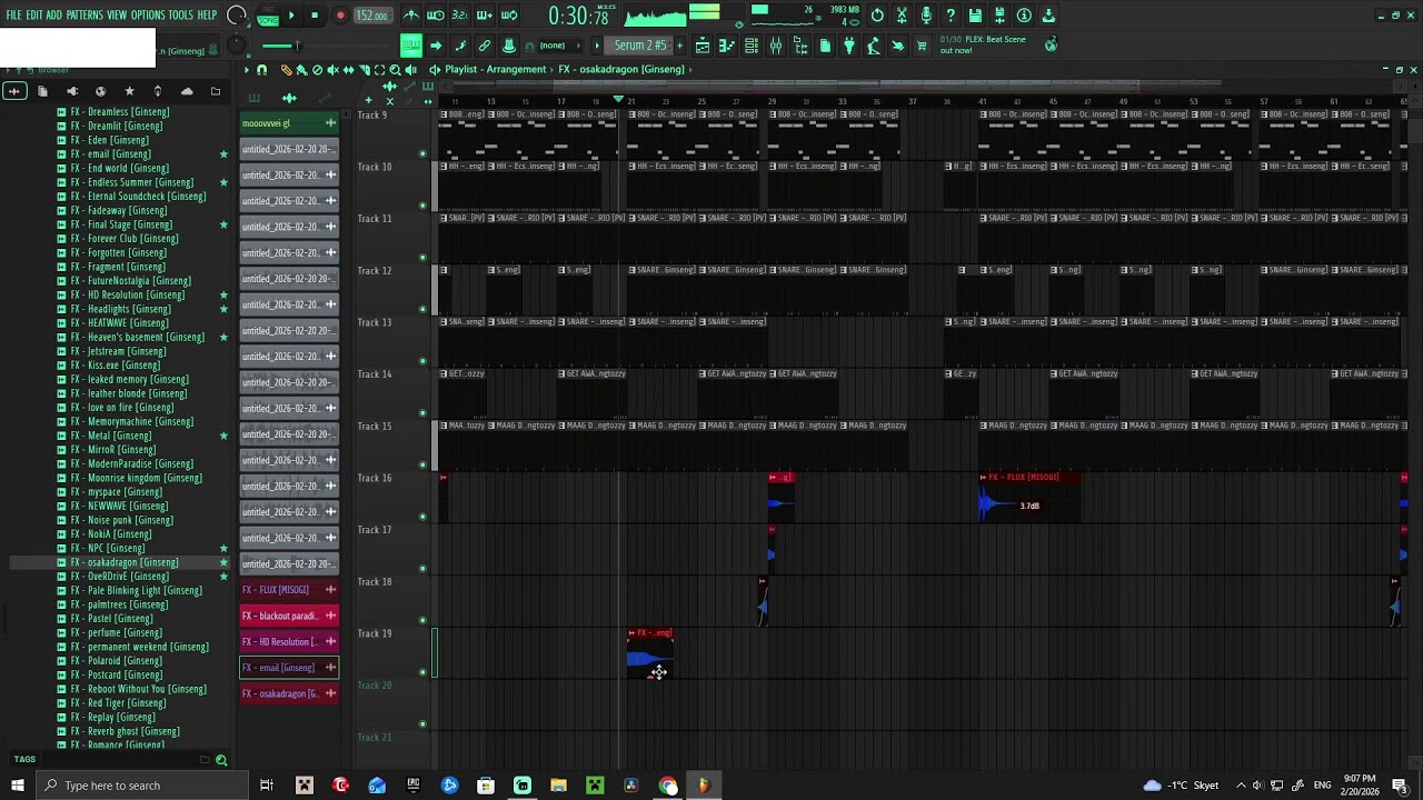 Making Heatful Type Beats in Fl Studio🧪🧪🧪🧪(😚😚)