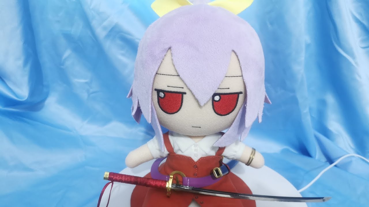 【HJ制作】自制东方project绵月依姬fumo玩偶，diy