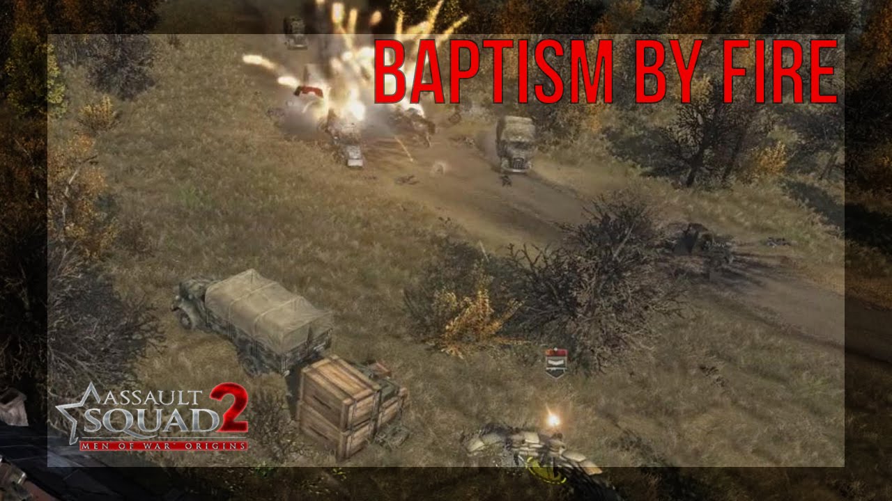 Assault Squad 2: Men of War Origins -The Road to Victory - Mission 1 - Baptism by Fire - HD