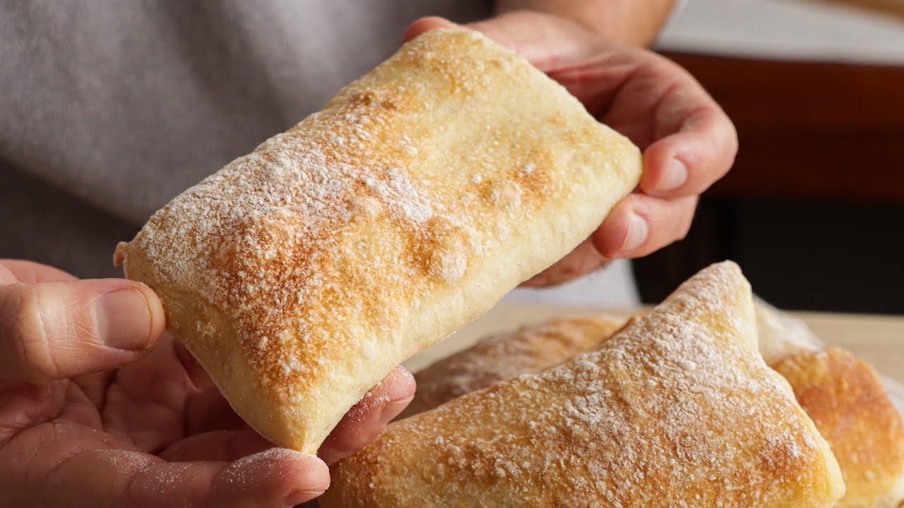 Pan CIABATTA Casero con Poolish - CUKit!