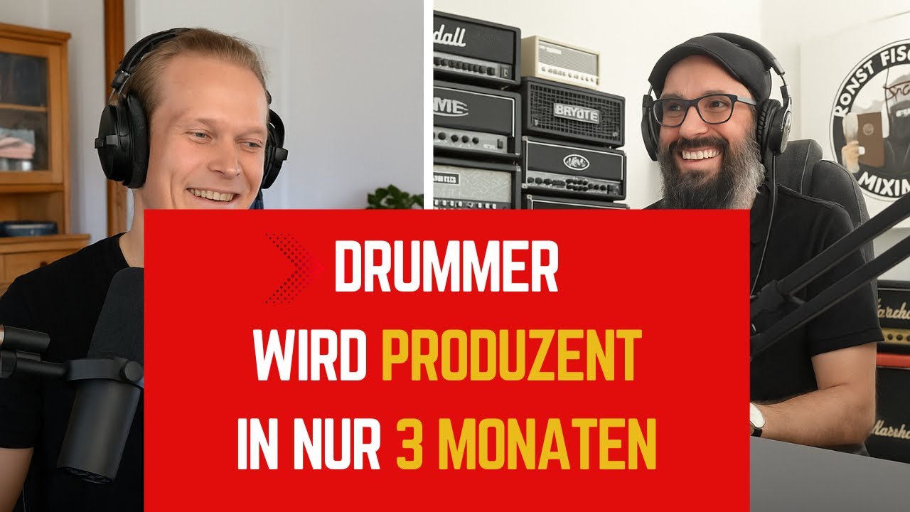 Als Drummer: So überholst du in 3 Monaten die „Profis“ im Studio