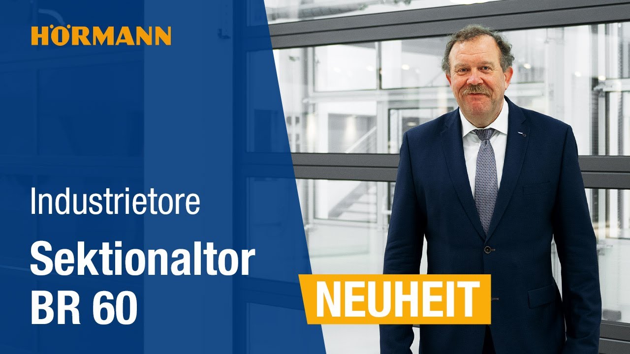 Industrie-Sektionaltor BR 60 &ndash; Unser schnellstes Industrie-Sektionaltor | H&ouml;rmann