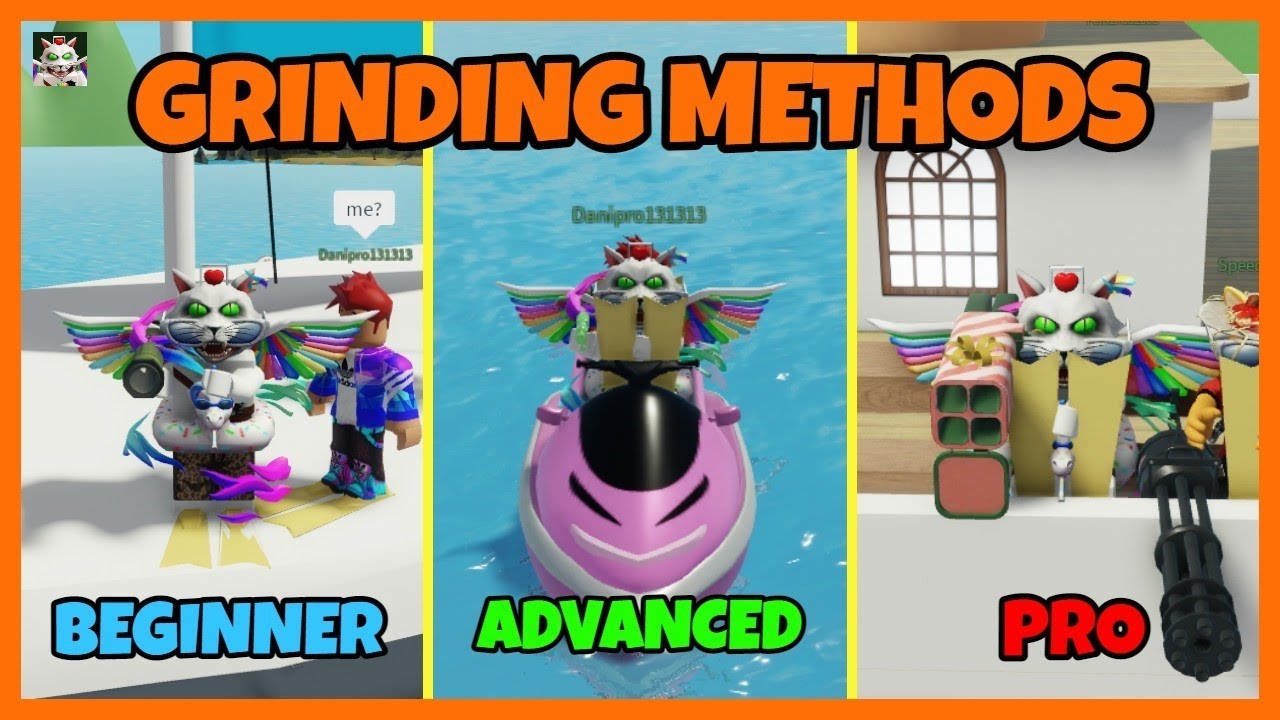 Grinding methods for beginner, advanced and pro players - SharkBite (Roblox)!