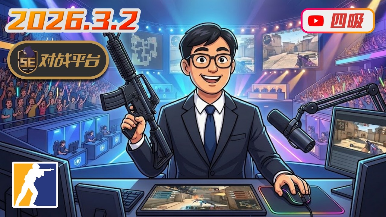【CS2】0302 / 5E對戰日 RANK S / 新月份、新氣象，遊戲＆轉播兩棲的月份開始啦。