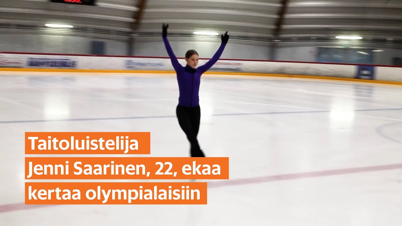 Taitoluistelija Jenni Saarinen edustaa Suomen olympiajoukkueessa