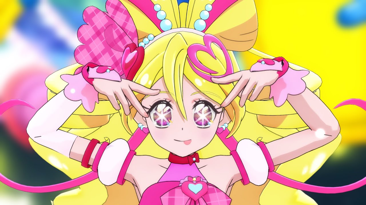 【MMDプリキュア】アイドルをキュアアイドルが踊ってみました。【自作モデル】