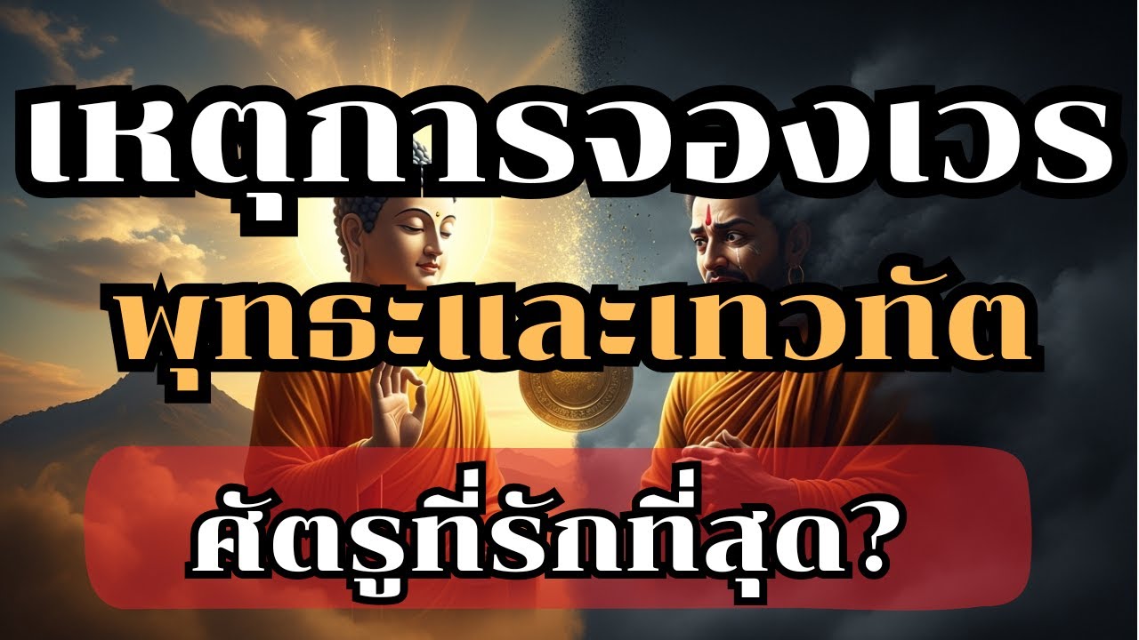 เหตุแห่งจองเวร: พุทธะและเทวทัต  :ศัตรูที่พระพุทธเจ้ารักที่สุด? #ปัญญาเปลี่ยนกรรม