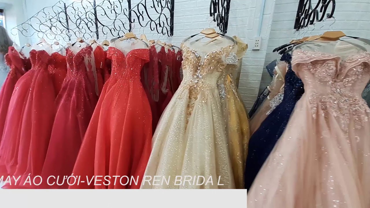 XƯỞNG MAY ÁO CƯỚI - ÁO DÀ I-  VESTON  REN BRIDAL