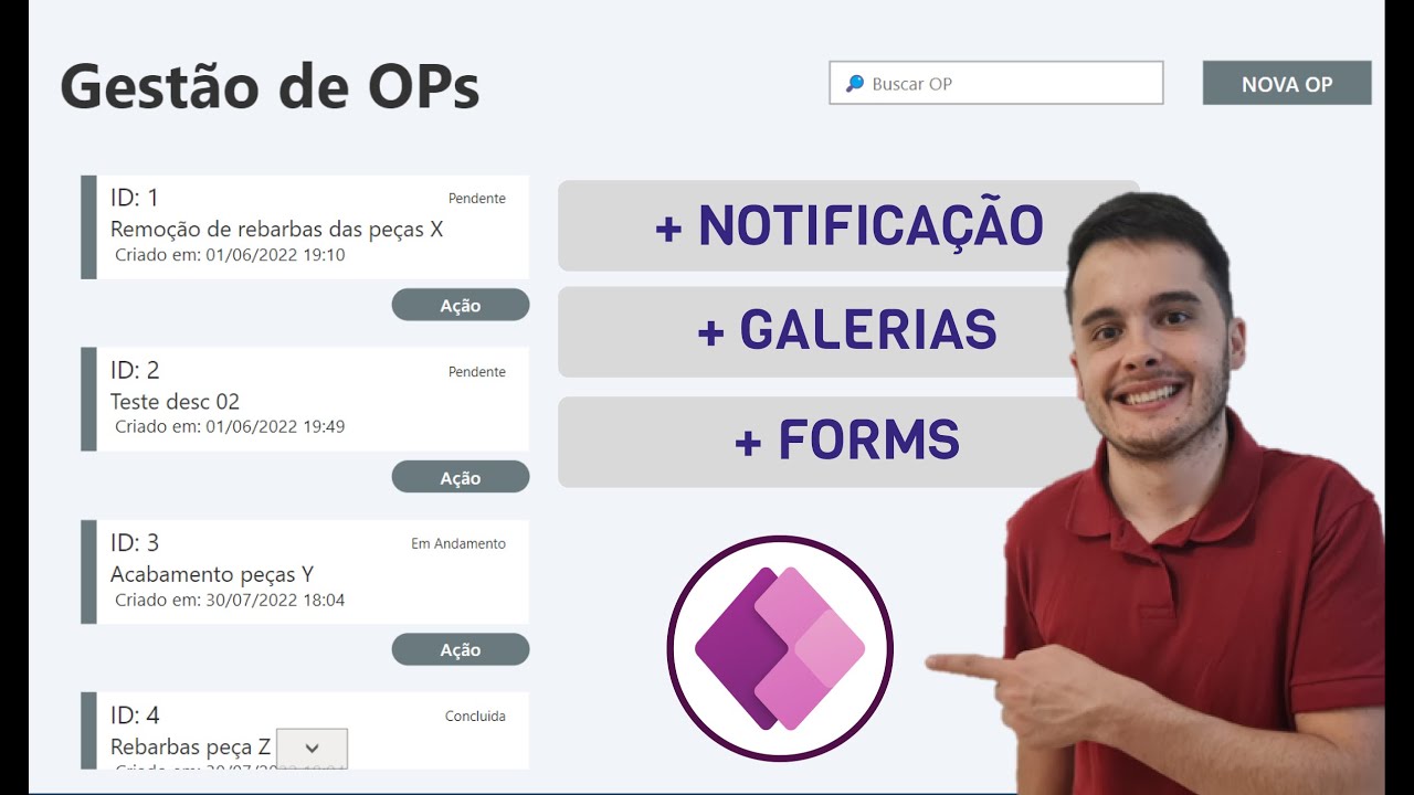 Power Apps com SharePoint: criando, exibindo dados e mostrando notificações e mais!