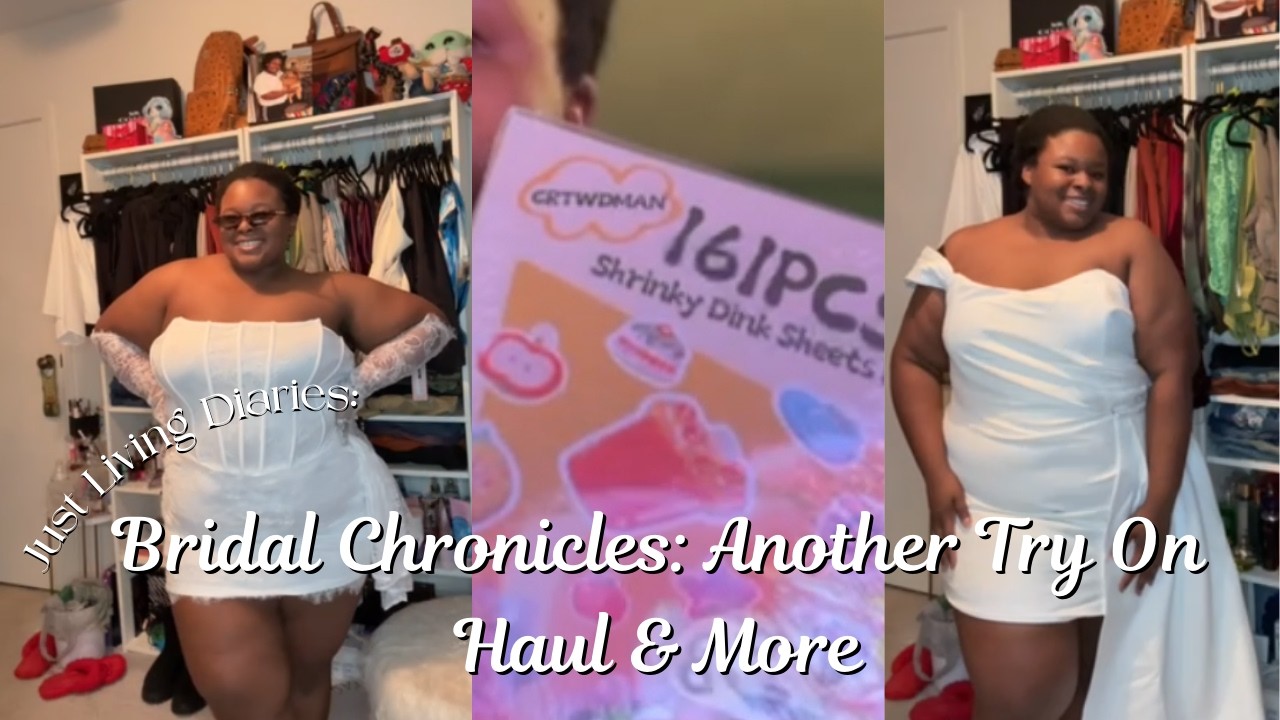 Just Living Diaries.| Bridal Chronicles:  Fashionnova Bridal Shower Dresses Haul & Wedding items