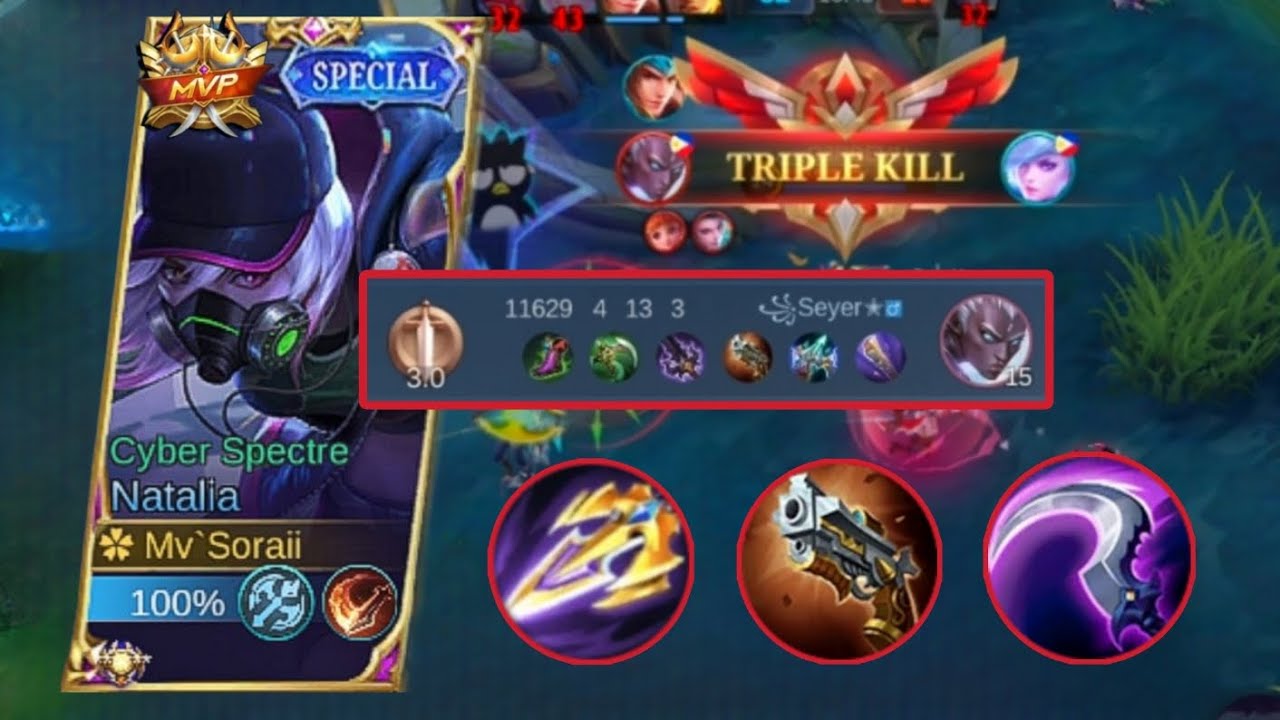 IS NATALIA BUFFED OR NERFED? LET'S OVERCOME META JUNGLE HEROES MVP GAMEPLAY | 23 KDA 🔥