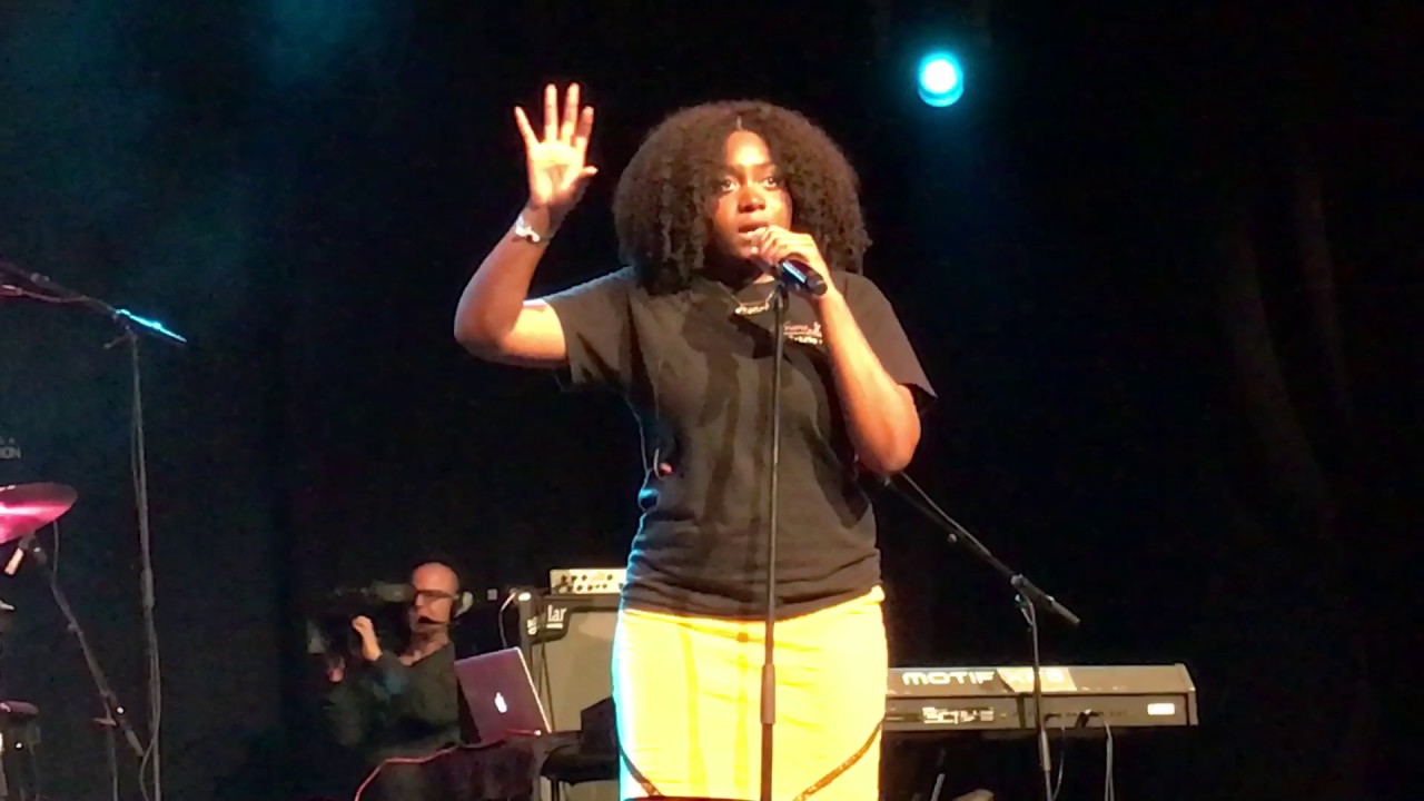 Noname en North Sea Jazz 2017.