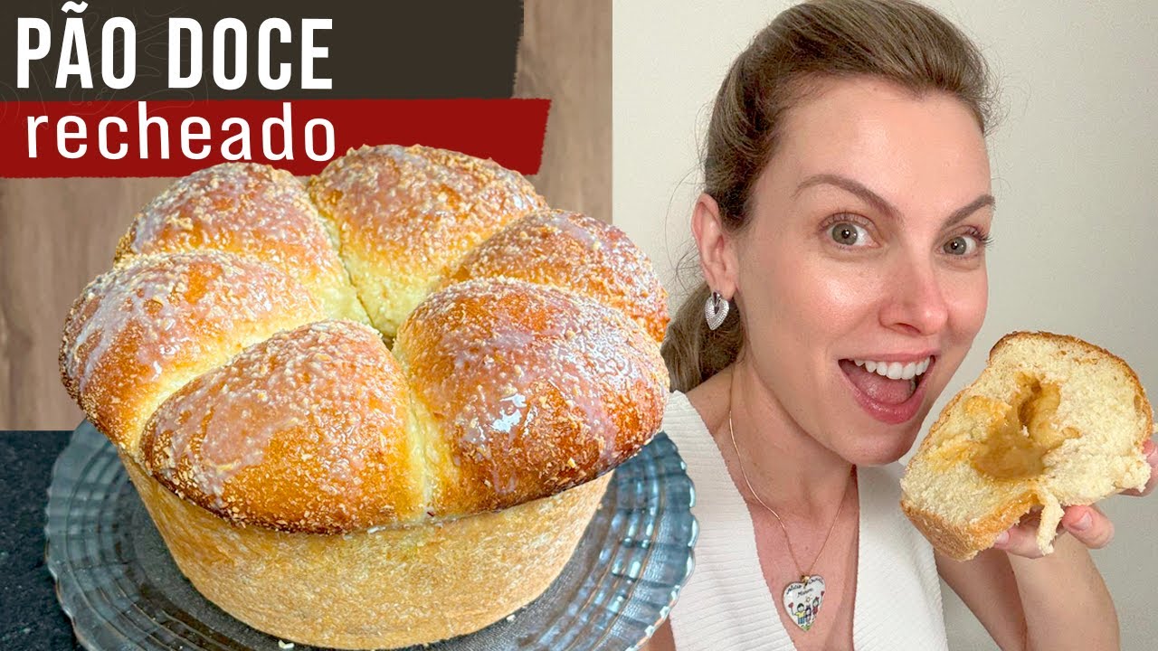 P&Atilde;O DOCE RECHEADO - ROSCA COM DOCE DE LEITE