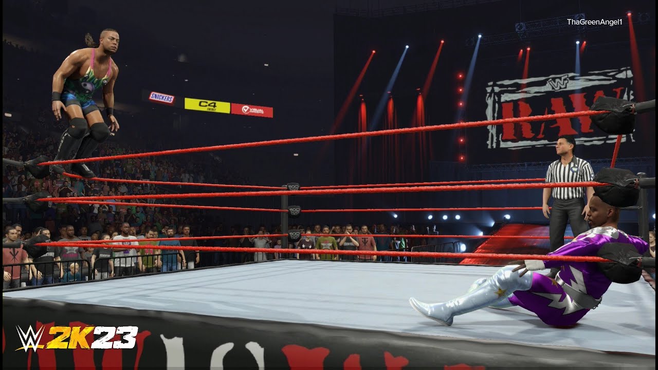 WWE 2K23 - Rob Van Dam vs. Flash Funk | Monday Night Raw