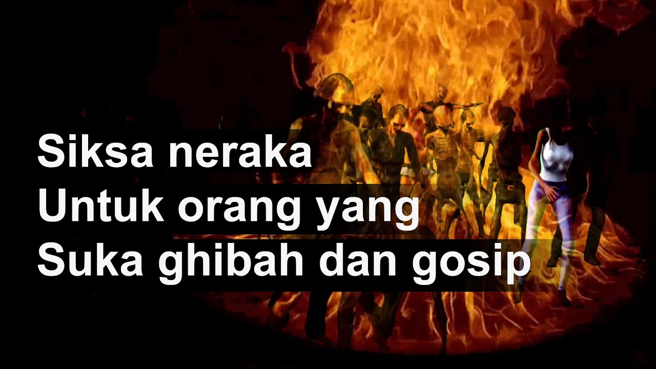 Siksa Neraka Untuk Dosa Ghibah, Hukuman Bagi Orang Yang Suka Gosip Dan Bergunjing