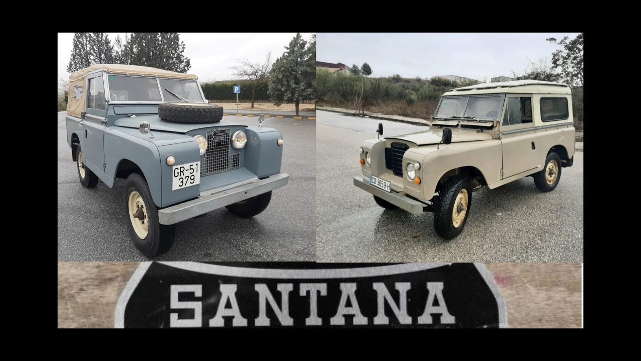 167 - Land Rover Santana. Serie 2 frente a serie 3. Los analizamos