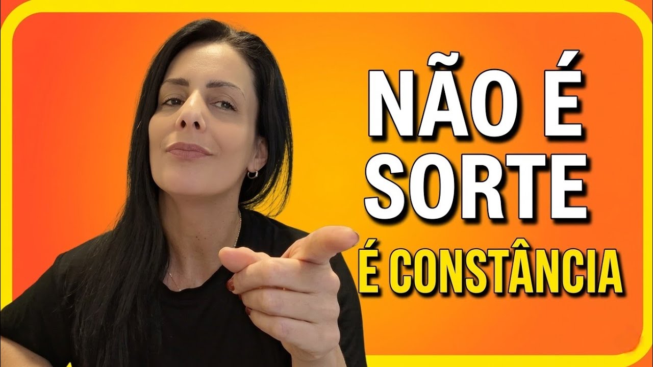 Não é sorte, é constância: pequenas escolhas diárias.