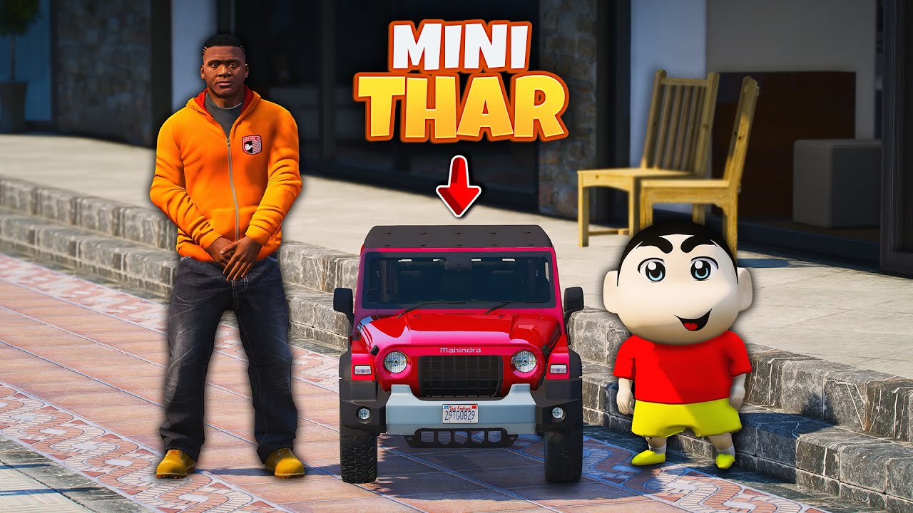 Franklin & Shinchan Buy Mini RC THAR in GTA 5