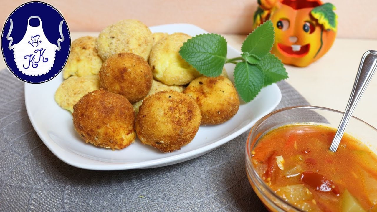 Kartoffel -  Käse -  Bällchen / Kroketten