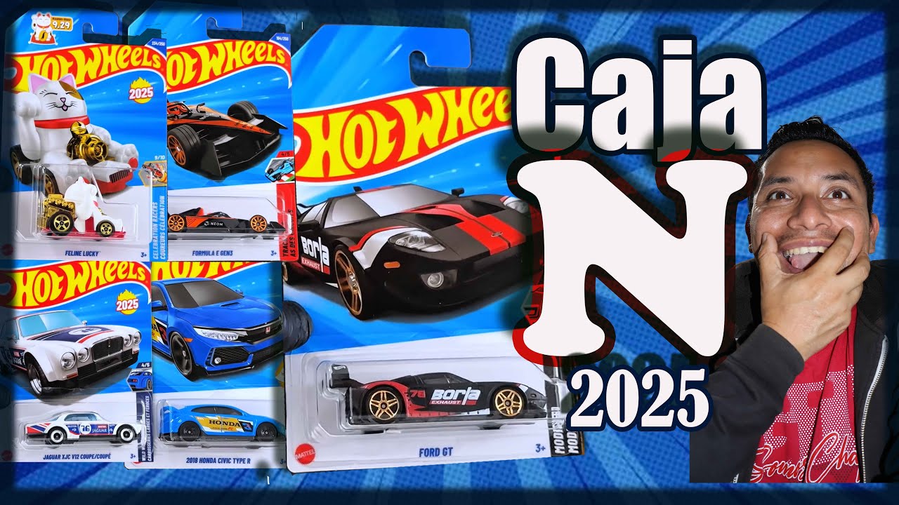 Caja N Hot Wheels 2025
