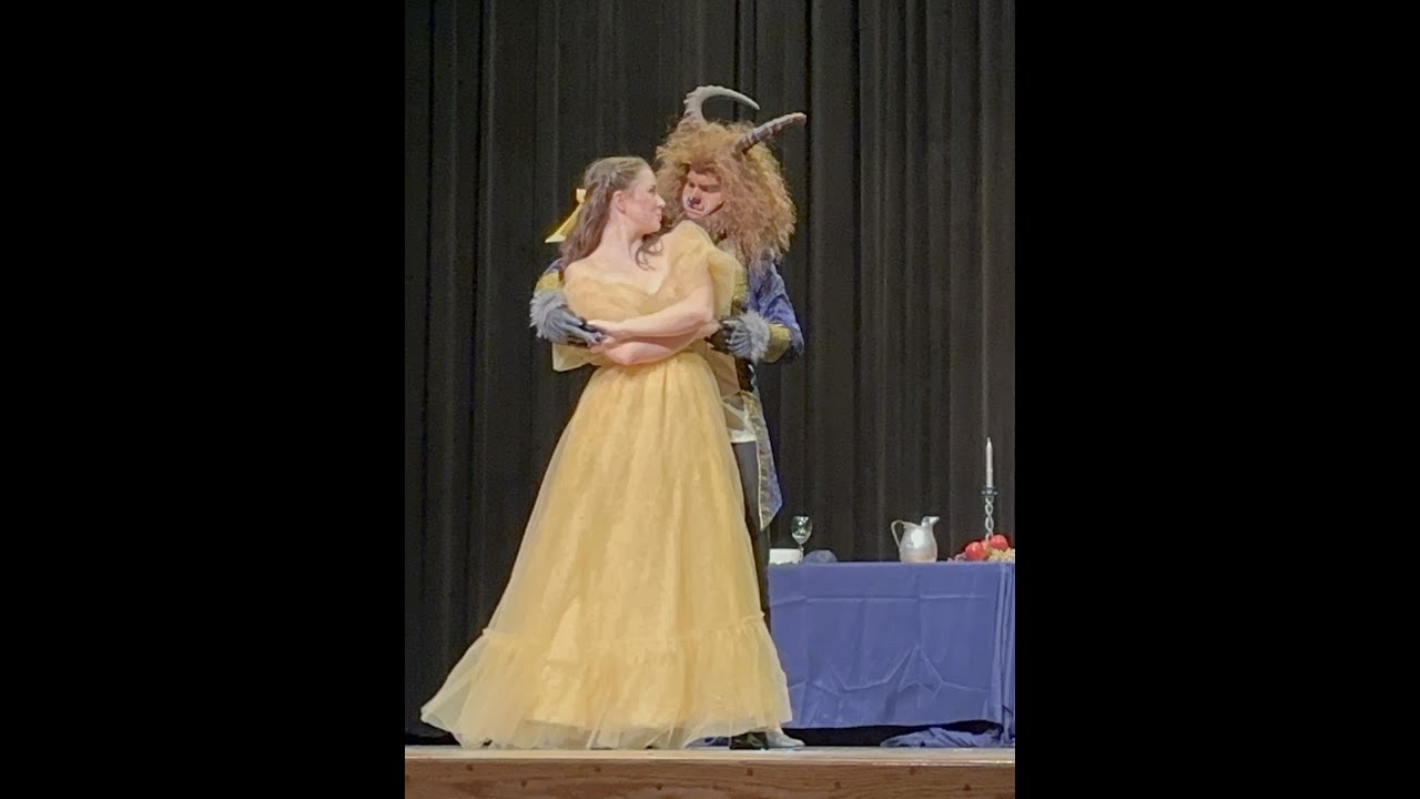 Beauty and the Beast 2024 Aubree Zern as Belle Community Theater