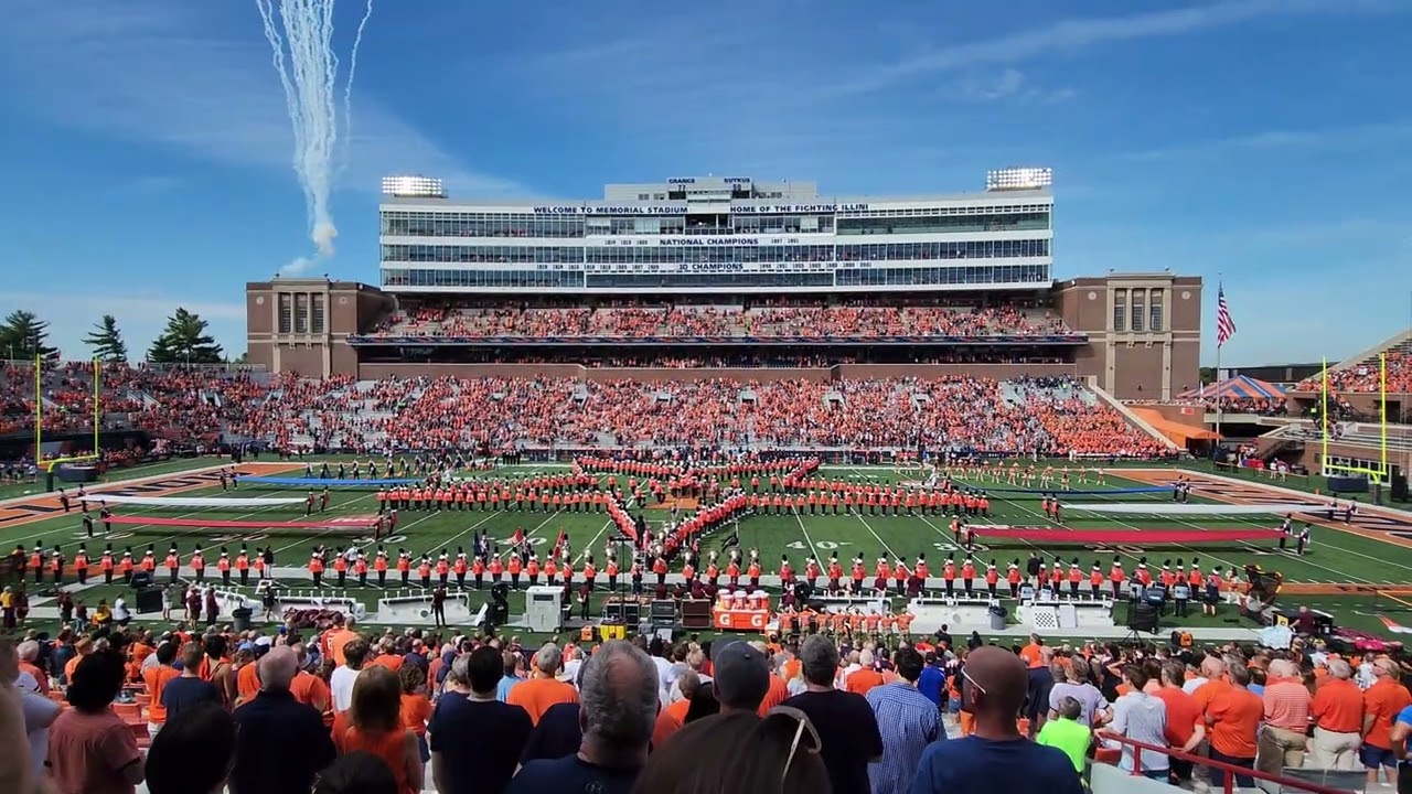 Memorial Stadium. Home of the Illinois Fighting Illini.