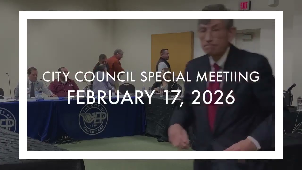 City Council special meeting and joint workshop with EP water works system.