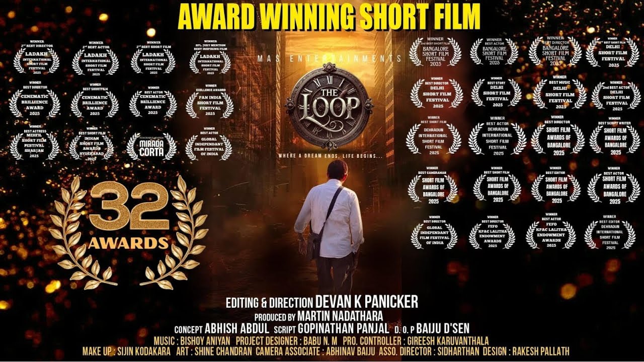 THE LOOP | DEVAN K PANICKER I MARTIN NADATHARA I ABISH ABDUL I GOPINATHAN PANJAL | 4k SHORT FILM