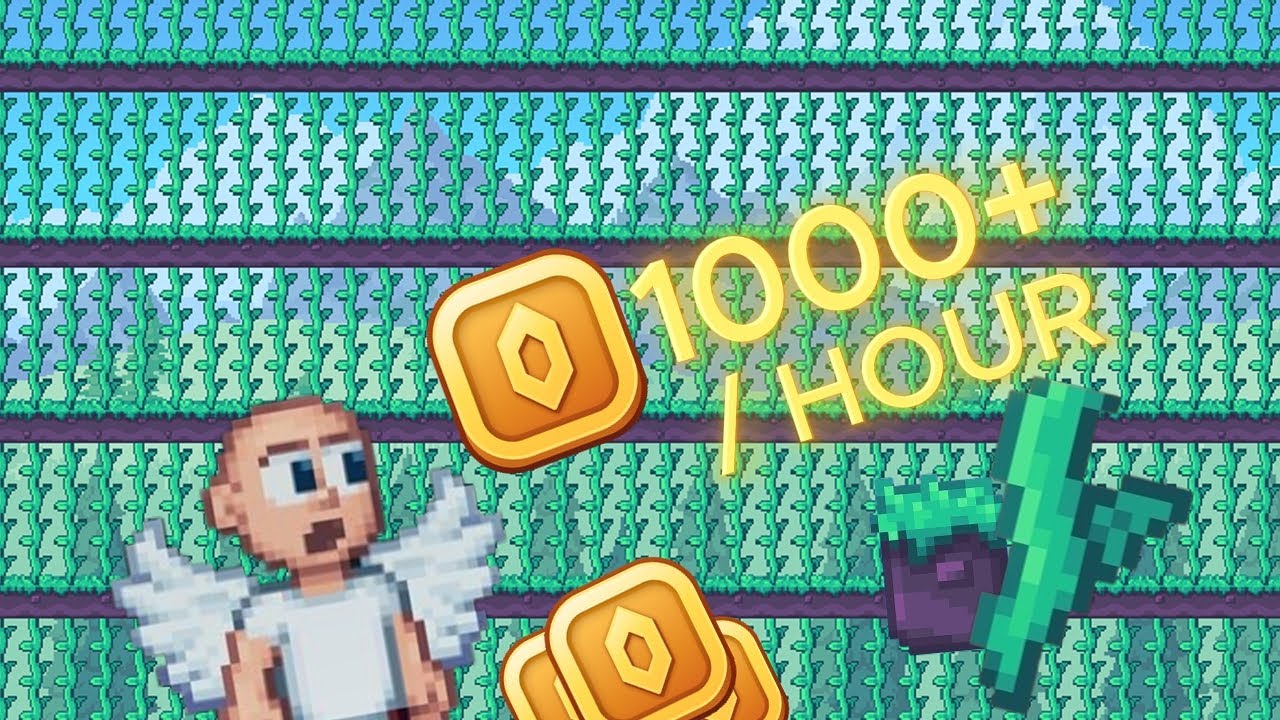 How to make 1000rt+ /hour with vines | Crystal realms