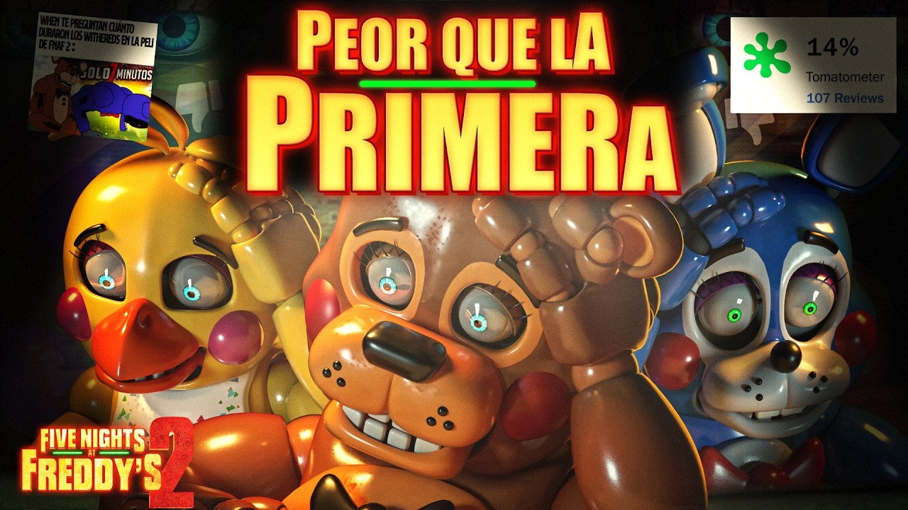 FNaF 2 Movie Es Un DESASTRE Que Morirá en el Olvido