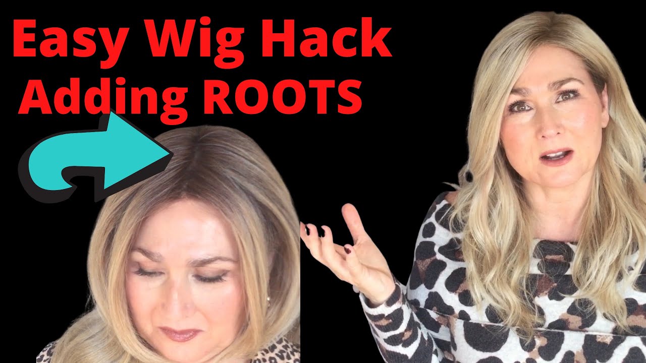 How to add DARKER ROOTING to your Synthetic wig!