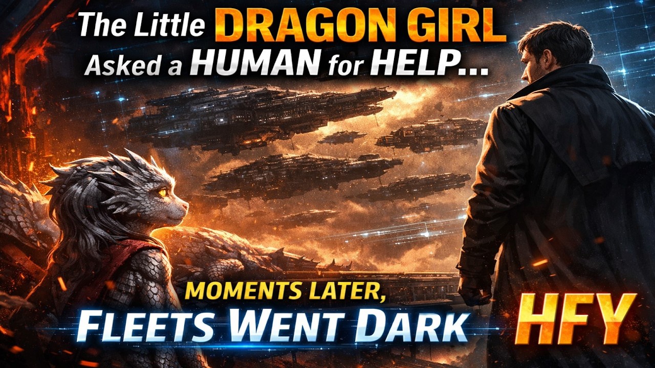 The Little Dragon Girl Asked a Human for Help… Moments Later, Fleets Went Dark | HFY